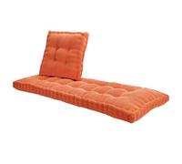 Outdoor Bench Cushion 10cm Thick Soft Velvet Seat Pad with Handle for 1-4 Seat Benches Garden & Home Decor 55x55cm Comfortable Seating Stylish Cushion Cover