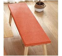 Outdoor Bench Cushion 5cm Thick Removable Washable Cover Linen Garden Seat Pad for Benches Chairs Patio Furniture Indoor ill & Hallway (160x55x5cm)