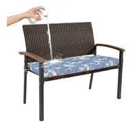 Outdoor Bench Cushion 8cm Padded, Removable and Washable Seat Cushion, Indoor Outdoor Cushions Waterproof Garden Furniture Cushion, For Garden Patio Bench,Bay Window,Bird,60X40X8cm