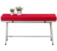 Outdoor Bench Cushion Non Slip Seat Pad for 2 3 Seater Furniture Bay Couch Long Chairs & Porch Red 180x30x7cm Ideal for Indoor Outdoor Use