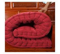 Outdoor Bench Cushion Pallet Cushion for Garden Sofa 40x120 cm Red Comfortable Seat Cushion for Swing ill Patio Furniture Thick and Perfect for Relaxation