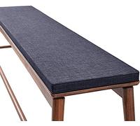 Outdoor Bench Cushion Set, 100x35x5 cm, Waterproof Foam Padding, Thick 5 cm, Perfect for Garden Benches & Swing Seats, Includes 2 Cushions for 3-Seat Use