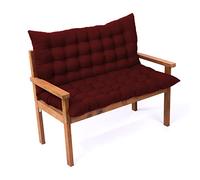 Outdoor Bench Cushions with Backrest for Garden & Patio Furniture Comfortable Reclining Seat Cushions for TwoSeater Sofas & SwingsPerfect for Relaxation