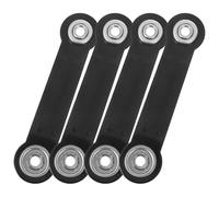 Outdoor Bench Hardware Glider Bench Iron Replacement Arm Bracket | Weather Resistant Black Iron, Easy Install Compatibility, for Garden Glider and Rocking Chair Furniture