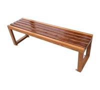 Outdoor bench, Two Person Outdoor Poly Lumber Patio Backless Bench, Weatherproof Garden Bench That Never Rot and Fade, Suit for Garden, Porch and Park (Size : 1M)
