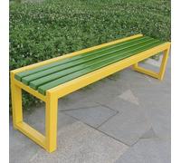 Outdoor Benches, Weatherproof Metal Park Bench, Cast Iron Furniture for Patio, Lawn, Yard, Front Porch - Durable and Stylish Seating for Outdoors