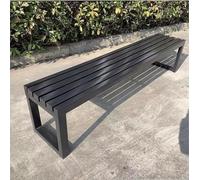 Outdoor Benches, Weatherproof Metal Park Bench, Cast Iron Furniture for Patio, Lawn, Yard, Front Porch - Durable and Stylish Seating for Outdoors