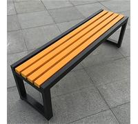 Outdoor Benches, Weatherproof Metal Park Bench, Cast Iron Furniture for Patio, Lawn, Yard, Front Porch - Durable and Stylish Seating for Outdoors