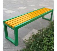 Outdoor Benches, Weatherproof Metal Park Bench, Cast Iron Furniture for Patio, Lawn, Yard, Front Porch - Durable and Stylish Seating for Outdoors