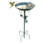 Outdoor Bird Bath - Bird Feeder, Three Claw Base | Garden Patio Yard Water Dish, Wildlife Feeding & Bath Station For Birds