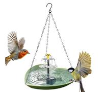 Outdoor Bird Bath - Heart Shape Weatherproof - Solar Fountain Pump for Bird Bath | For Macaw, Sparrow, Parakeet, Conure, Cockatiel, Finch, Garden Ponds, Pool, Outdoor, Yard, Patio