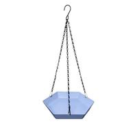 Outdoor Bird Bath - Polygonal Outdoor Bird Drinker | Hanging Garden Decoration for Balcony Patio Yard Enthusiast Families