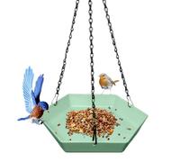 Outdoor Bird Bath | Polygonal Outdoor Bird Drinker - Hanging Garden Decoration for Balcony Terrace Park Bird Watchers