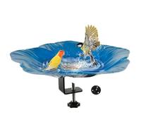 Outdoor Bird Bath - Robust Garden Bird Bath, Stylish Water Dispenser for the Patio, Durable Yard Baths for Outdoor Landscaping, Bird Attraction, Home Teic