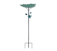 Outdoor Bird Baths | Leaf Shaped Weatherproof Bird Baths - Standing Bird Feeder - for Home, Garden, Backyard, Courtyard, Landscaping, Parks, Aviary, Monk Park,