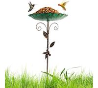 Outdoor Bird Bathtub - Standing Garden Feeder, Metal Bird Baths | BOLL DECORATIONS PELIC HEIGHT ADJUSTABLE PREPENCE FOR LOSS BASE Balcony BALCONE OUTERNOOR, Patio PARNE