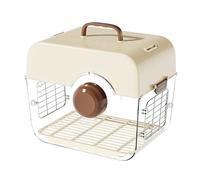 Outdoor Bird Cage, Bird Cage Small, Camera Shape, One-piece Molding, Hand-held, Suitable for Going Out for Walks and Gatherings(White)