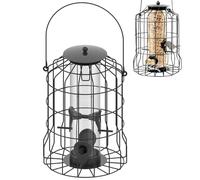 Outdoor Bird Feeder, Weatherproof, 4 Ports Large Capacity - Fácil de Agarrar para Bebidas | To Attract Hummingbirds Tits Garden Patio Porch Balcony