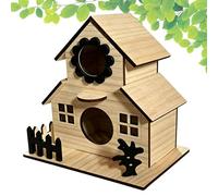 Outdoor Bird Feeder - Weatherproof Bird Nesting Box with Multiple Holes | Fink Bluebird Garden Balcony Patio Courtyard Backyard