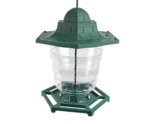 Outdoor Bird Feeder - Weatherproof Extendable Feeding Bowl, Leak-proof Bowl for Garden and Patio | Ideal for Bird Watching on the Balcony, Railing and in Winter