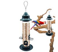 Outdoor Bird Feeders - ABS 16.93" | Tree Mount Bird Feeder with Ring | Weatherproof Garden Feeding Station | Soul Lovers