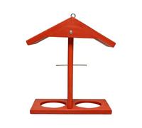 Outdoor Bird Food Dispenser 2 Buckets Of Nectar For | Weatherproof Double Tank for Balcony, Terrace, Conservatory and Outdoor Spaces