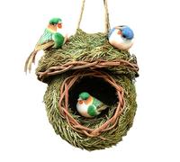 Outdoor Bird House, Decorative All-Season Pet House, Wild Outdoor Nesting Box - Suitable for Robins, Wrens, Swallows, Finches, Animals, Balconies, Windowsills, Courtyards and