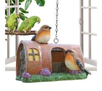 Outdoor Bird House, Hummingbird House | Bluebird House Resin Bird House, Bird Feeder Bird Nest for Mother's Day, Thanksgiving