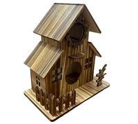Outdoor Bird House - Multiple Hole Avian Shelter, 21.5cm Bird Nesting Shelter for Protection, Wildlife Conservation Box, Avian Habitat with Ventilation Slot, Nesting Box for Sheltering and Breeding
