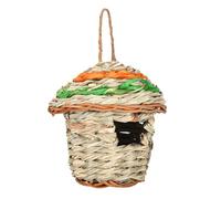Outdoor Bird Hut, Hanging Bird Houses, Hummingbird Nest Houses | Natural Double-sided Openings Bird Hut, Hut for Outdoor Home and Garden Decoration, Bird Houses for Providing Cozy Retreats