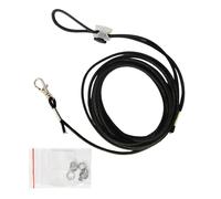 Outdoor Bird Leash For Parrots Training Rope 3Meter Long Adjustable Pet Bird Leash With Removable Ankle Rings Parrot Flight