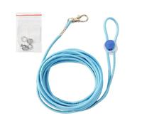 Outdoor Bird Leash For Parrots Training Rope 3Meter Long Adjustable Pet Bird Leash With Removable Ankle Rings Outdoor Activity