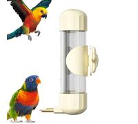 Outdoor Bird Water Feeder - 200ml Automatic Transparent Water Dispenser with Pins Design | & Small Bird Guberer for Conure, Cockatiel, | This