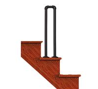 Outdoor Black U-Shaped ils for Elderly Safety - 85CM Non-Slip Iron Rails for Corridor SupportGrab Bars for Stairs & Ramps Enhance Stability & Prevent Falls