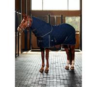 WeatherBeeta ComFiTec 1000D Diamond Quilt Stable Detach-A-Neck 220G, Navy/Charcoal, 6'9