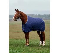 WeatherBeeta Turnout Blanket ComFiTec Tyro Standard Neck 50G Navy/Charcoal 7'0
