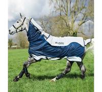 Outdoor blanket with neck cover for horses Horseware Rambo Summer Series 100g