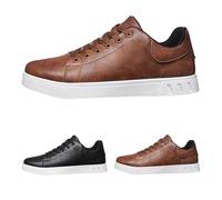 Outdoor Board Shoes Orthopaedic Men's Ergonomic Pain Relief Orthoback Shoes Outdoor Leisure Shoes for Men Comfort Shoes Teenager Men Trainers Lightweight Running Shoes, brown, 10 UK