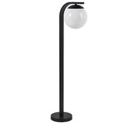 Beliani Set of 2 Outdoor LED Wall Lights POMPTON Black, Black