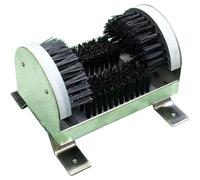 Outdoor Boot Scraper with Stiff Bristle Brush, Removes Mud Snow from Soles, for Garden Court Patio