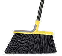 Outdoor Broom for Floor Cleaning,58" Heavy-Duty Commercial Broom for Sweeping Concrete Courtyard Garage Patio Indoor Home Kitchen Office Lobby