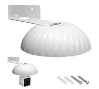 Outdoor Camera Cover, ABS Plastic, Camera Accessory, Protects Camera from Dust and UV Rays, Suitable for Indoor and Outdoor Use (White) (White)