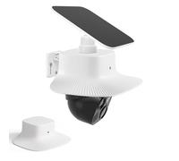 Outdoor Camera Cover Compatible with Eufy SoloCam S340 - Sun Rain UV Shield for Security Monitoring System, Weatherproof ABS Protector for Solar Wireless Security Camera (Cover Only)