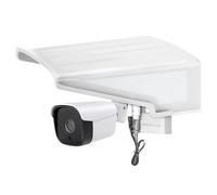 Outdoor Camera Cover,Sun Rain Shade Webcam Protector | Weather-resistant Webcam Protector Wall Mounted for Garden Garage Dome Bullet Camera