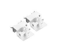 Outdoor Camera Gutter Mount, Universally Security Camera Mount Compatible with Arlo Essential, Arlo Light, Arlo Utra, Arlo Pro, Arlo Pro2, Arlo HD, No Drill Mount Universall Bracket, 2 Pack