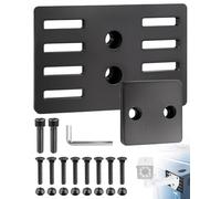 Outdoor Camera Mounting Bracket for Shipping Containers, Heavy-Duty Steel Platform with Pre-Drilled Holes for Cameras Lights Ladders Antennas