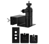 Outdoor Camera Rack 360 Degree Adjustable Positioning Metal Construction for Solar Panel Surveillances Systems Security Camera Bracket