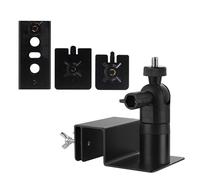Outdoor Camera Rack 360 Degree Adjustable Positioning Metal Construction for Solar Panel Surveillances Systems Heavy Duty Security Camera Stand
