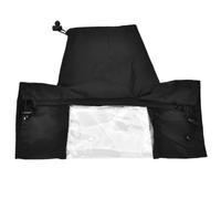 Outdoor Camera Rain Cover Waterproof Black Polyester Pvc