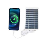 Outdoor Camera Solar Panel Kit - 2W 5V Solar Power Adapter For Doorbell, Solar Panel For Ring | 360 Degree Adjustable Door To Door Solar Charging Panel